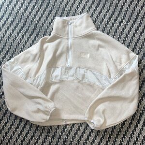 Pink quarter zip up jacket